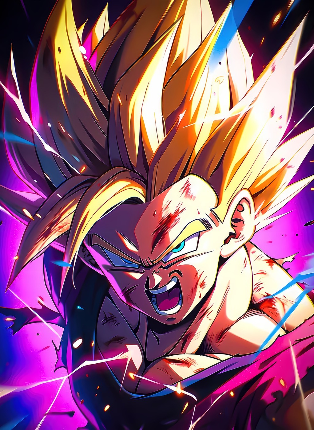 Super Saiyan Gohan Enraged — DBZ-GOH-1040