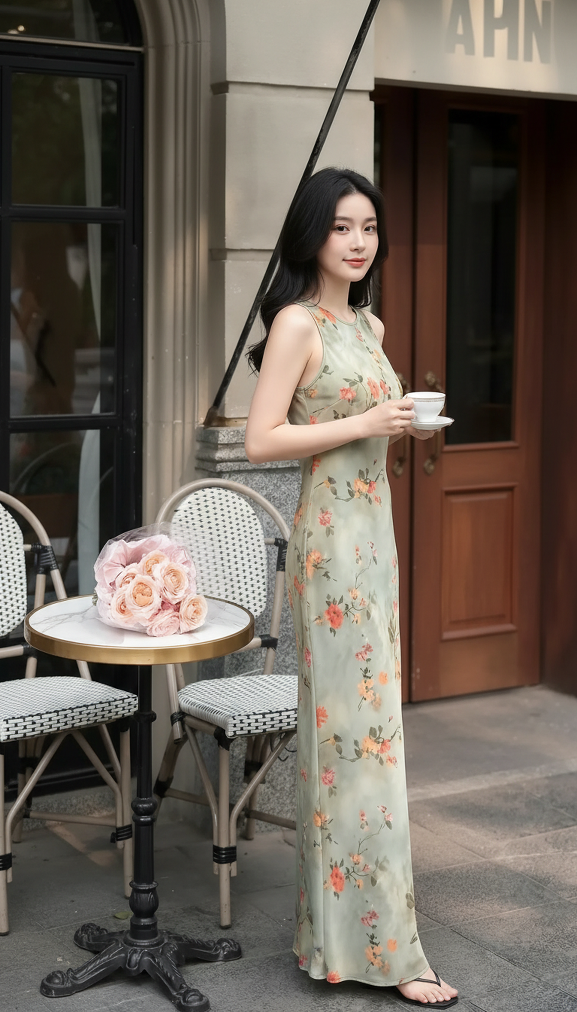 Đầm Lụa Chi Tiết Hoa - MV066_thumbnail_2