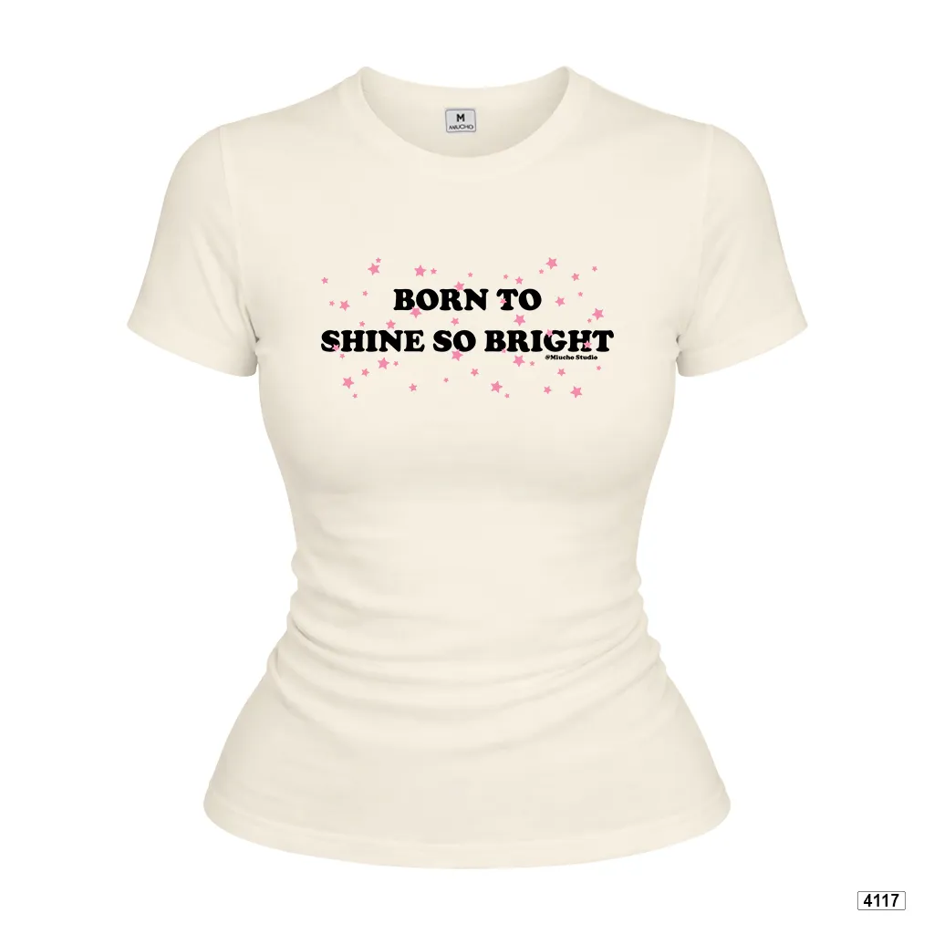 Áo babytee nữ form ôm body tôn dáng phối chữ Beezy 4117_thumbnail_9
