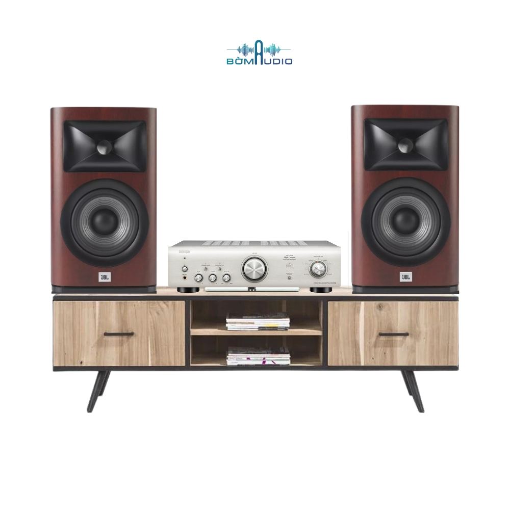 Combo Amply DENON PMA-600HNE + Loa Bookshelf JBL STUDIO 630 - B395