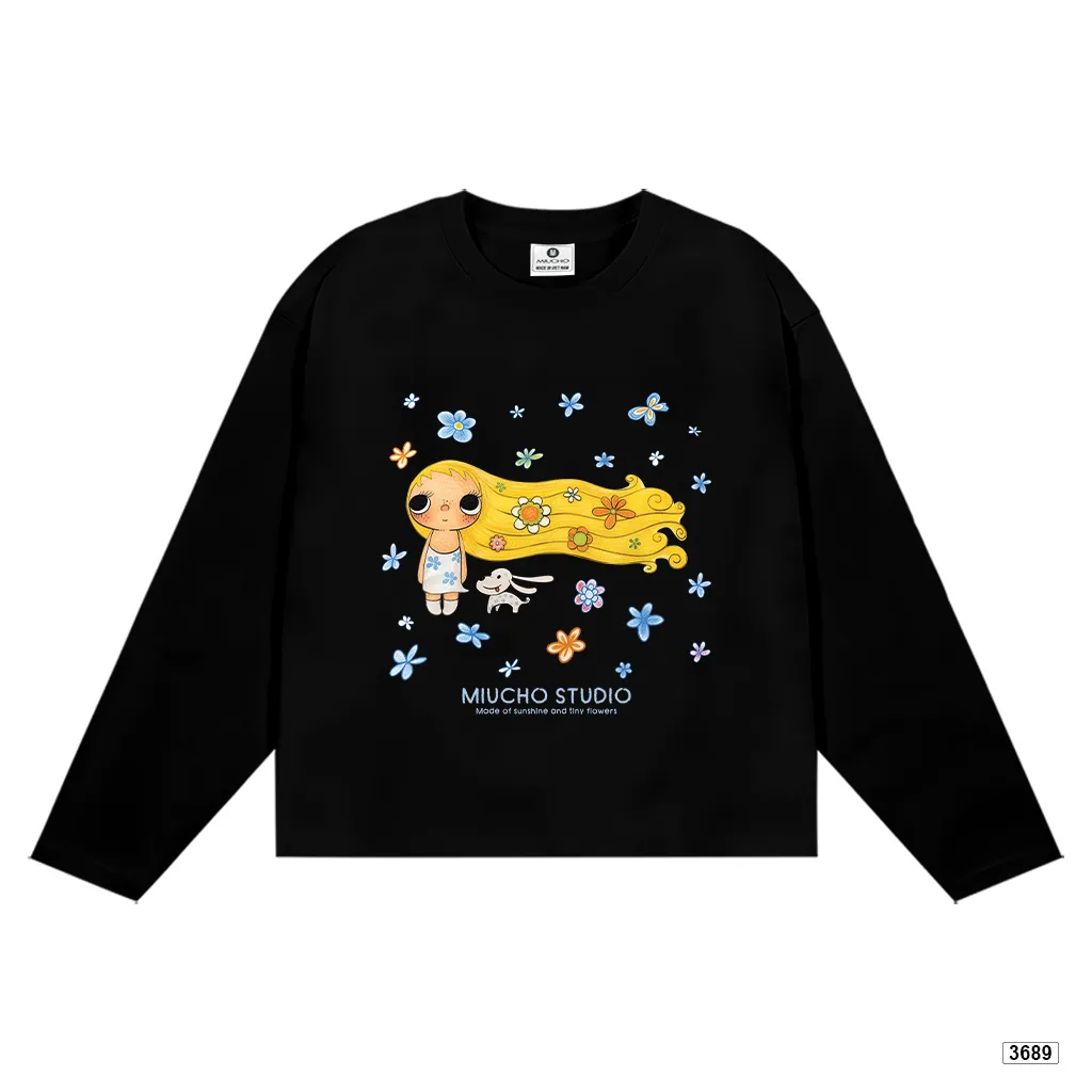 Áo thun nữ tay dài form boxy in cartoon Miucho 3689_thumbnail_8