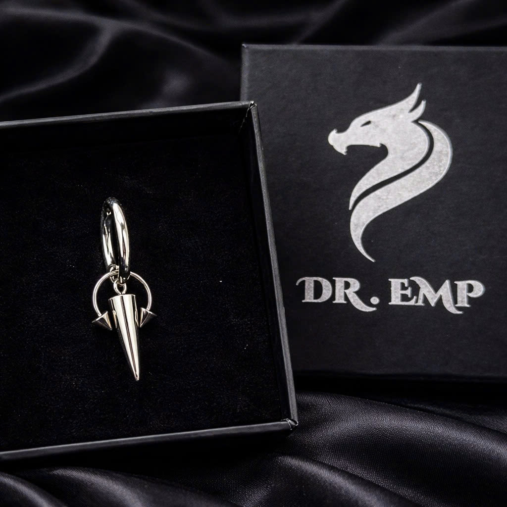 Khuyên vòng kiểu septum đầu nhọn đinh