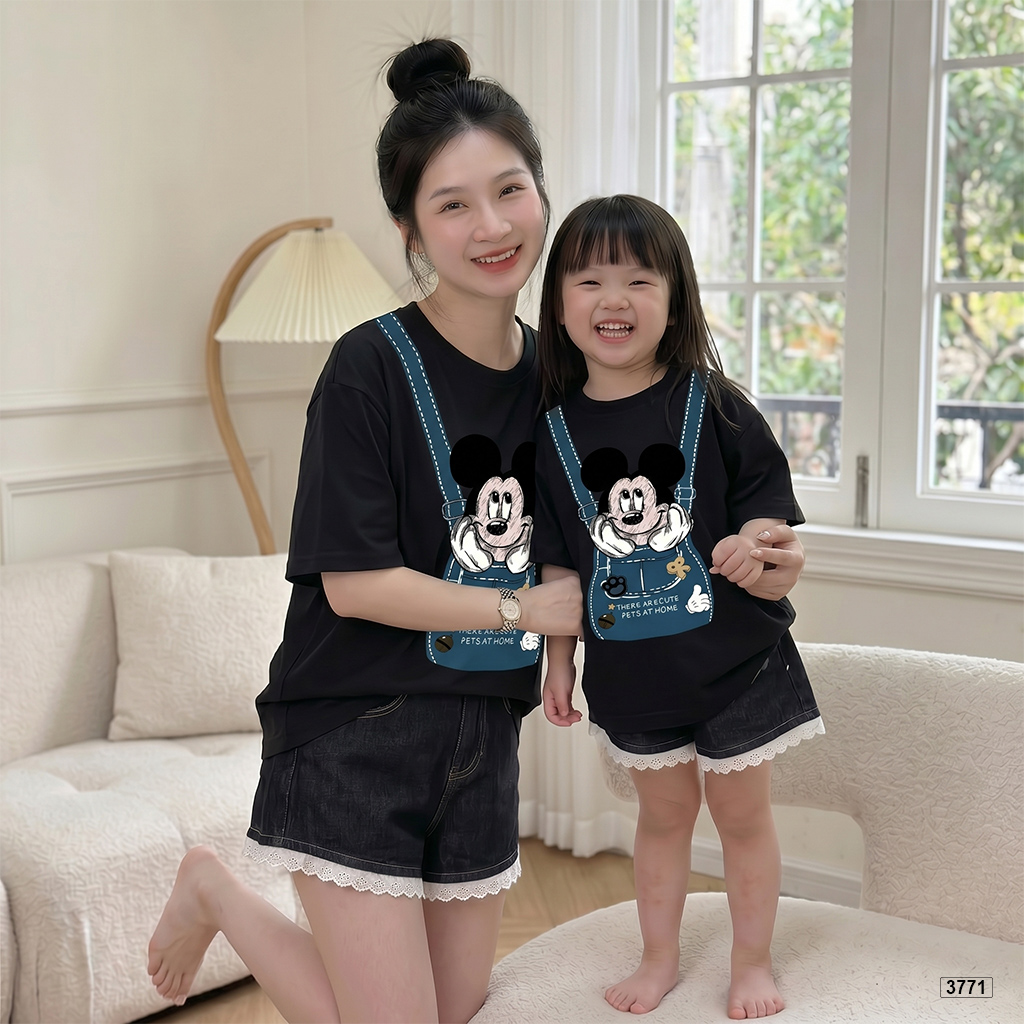 Áo thun mẹ và bé Miicky Mouse đáng yêu Kado 3771_thumbnail_5