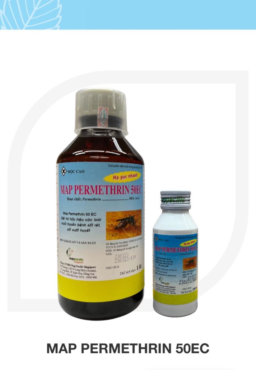 Thuốc diệt muỗi Permethrin 50EC 1 Lít (Chất lượng Anh)