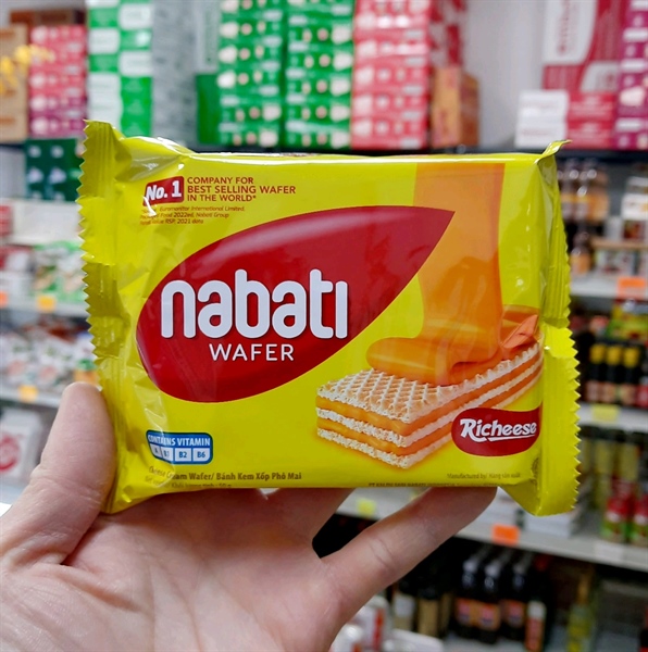 Bánh kem xốp phô mai nabati 