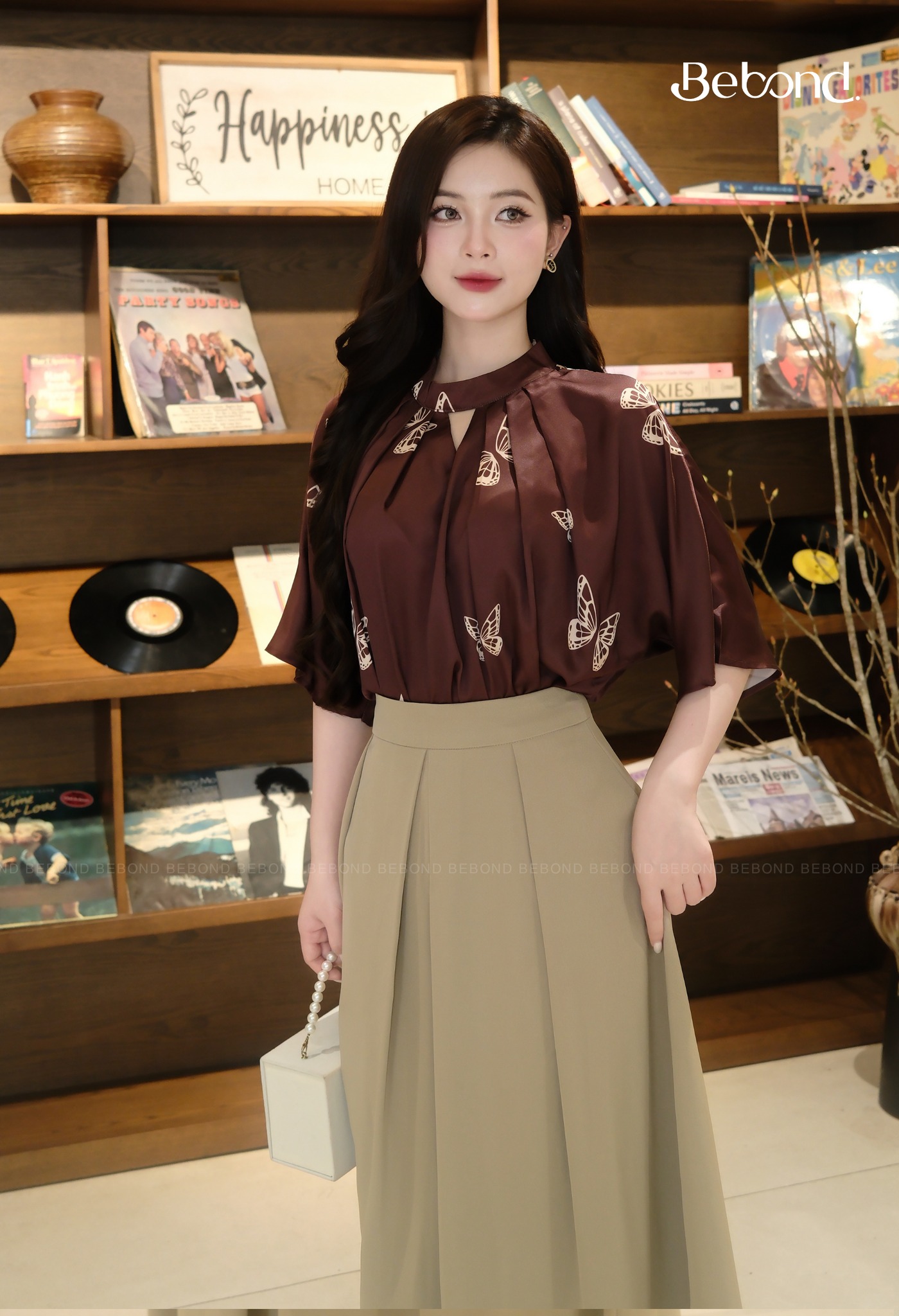 SET áo con bướm SERAPHIM màu NÂU_thumbnail_2