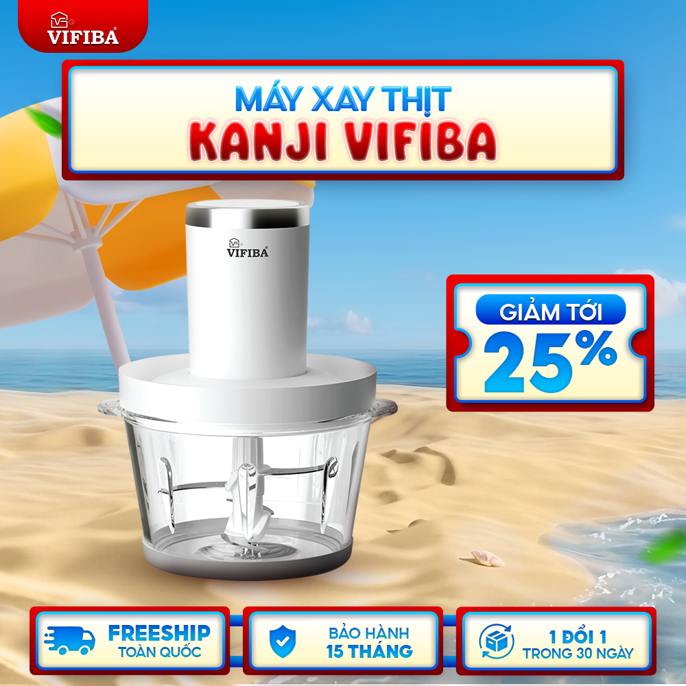 Máy Xay Thịt Kanji Vifiba