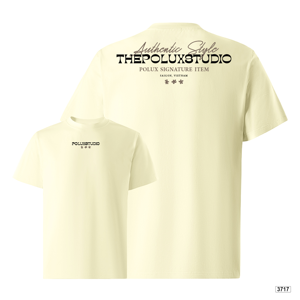 Áo thun nam form rộng streetwear style Polux 3717_thumbnail_11