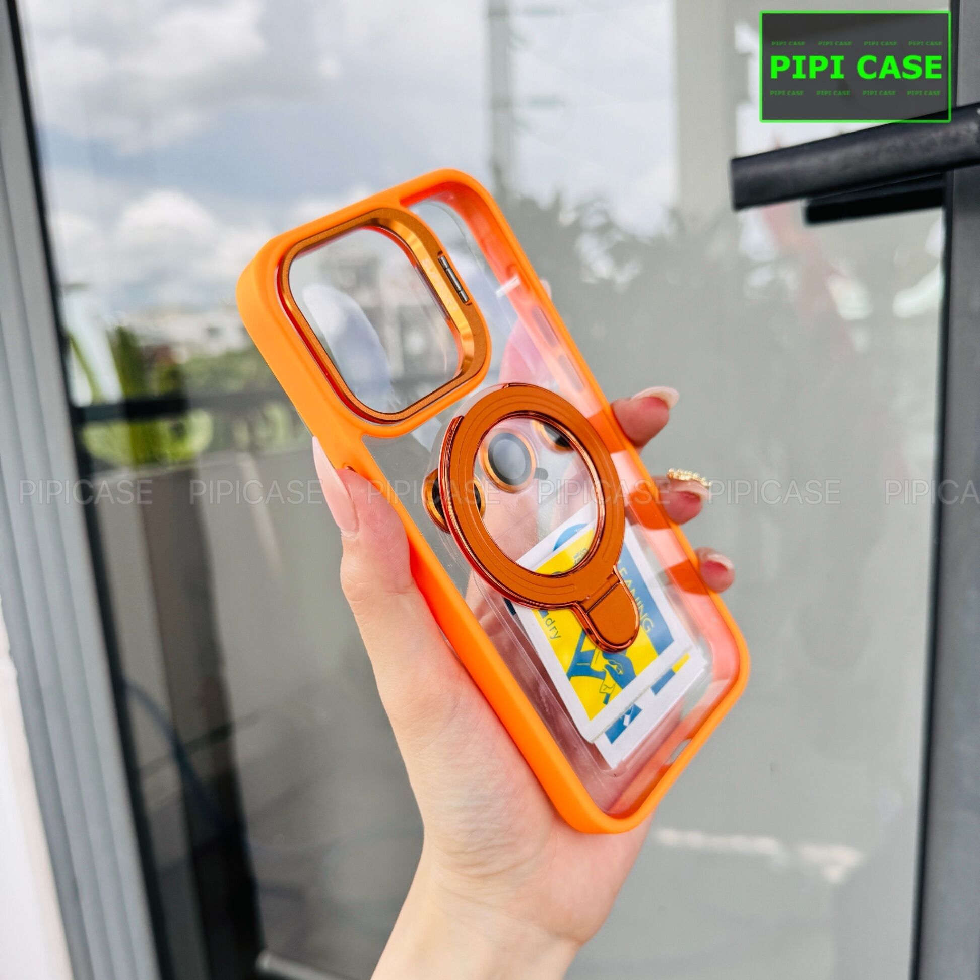 Ốp Lưng iPhone 12 Pro Max - Super Gone - Cam_thumbnail_1