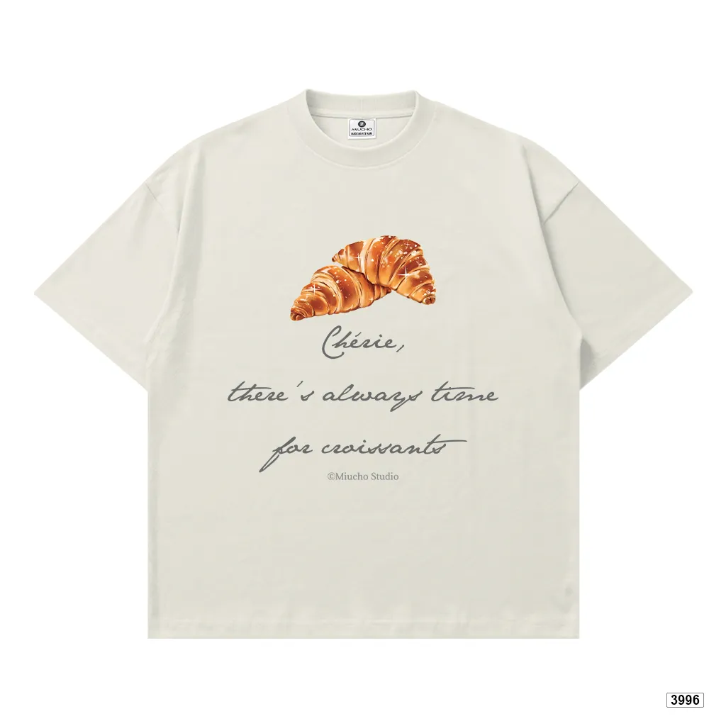 Áo thun boxy nữ in graphic Croissant đáng yêu Miucho 3996_thumbnail_11