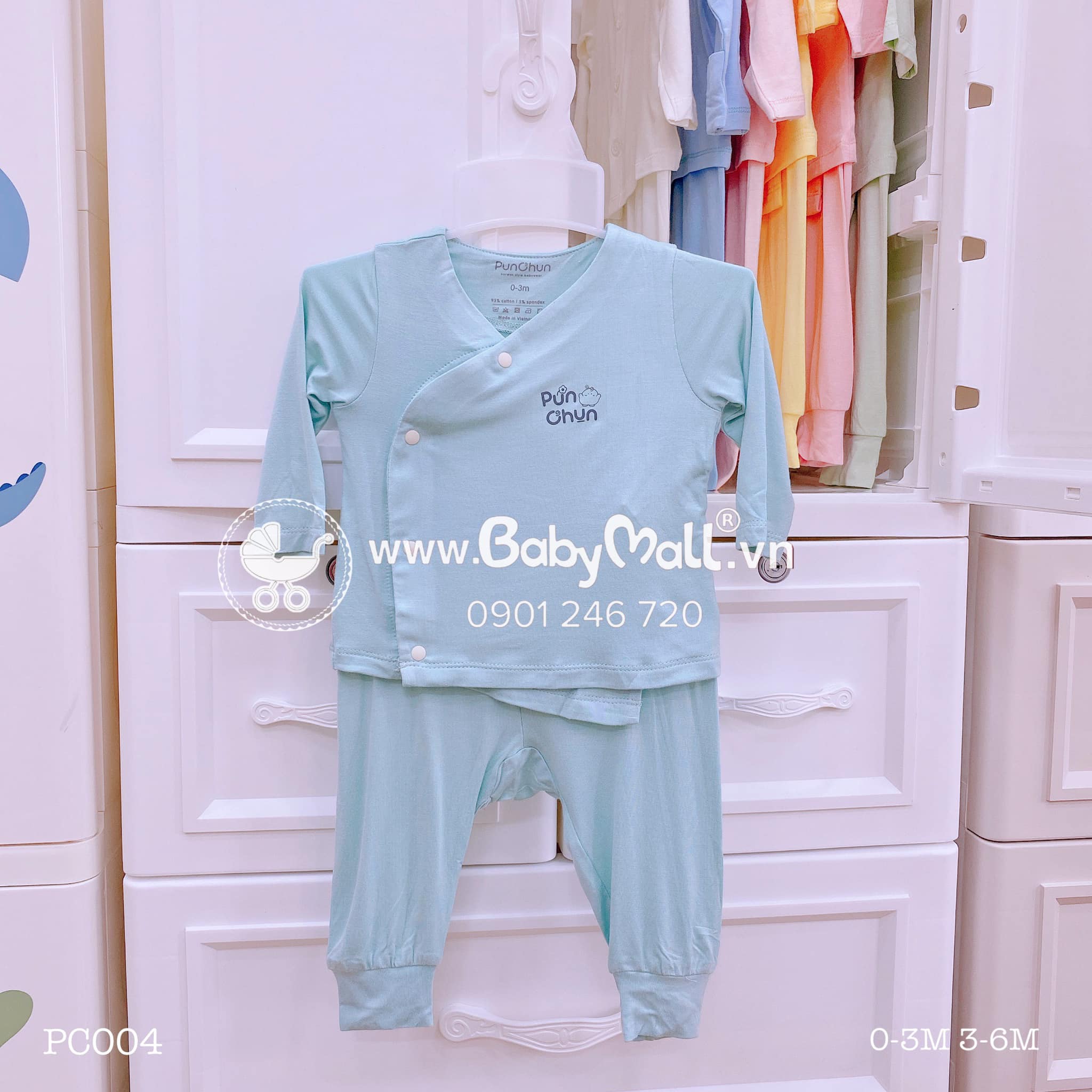 Bộ dài tay cúc chéo PUNCHUN_thumbnail_3