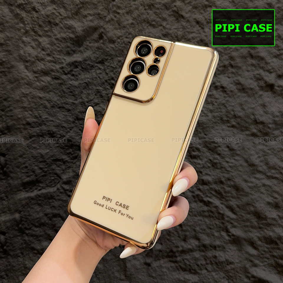 Ốp Lưng Samsung S21 Ultra 5G - Royal - Vàng