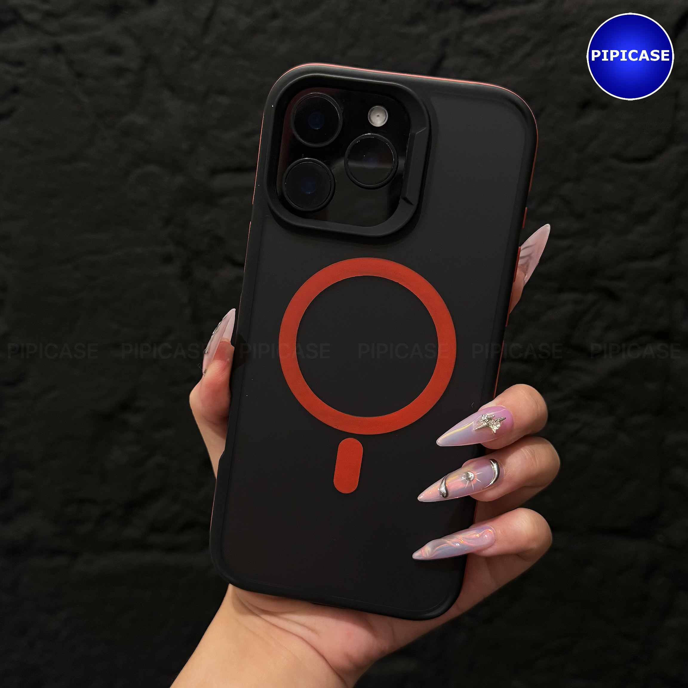 Ốp Lưng iPhone 15 Pro Max - Map - Đỏ_thumbnail_16