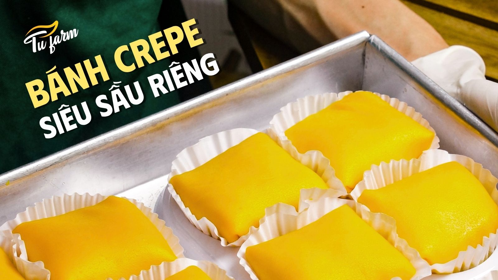 bánh crepe sầu riêng 