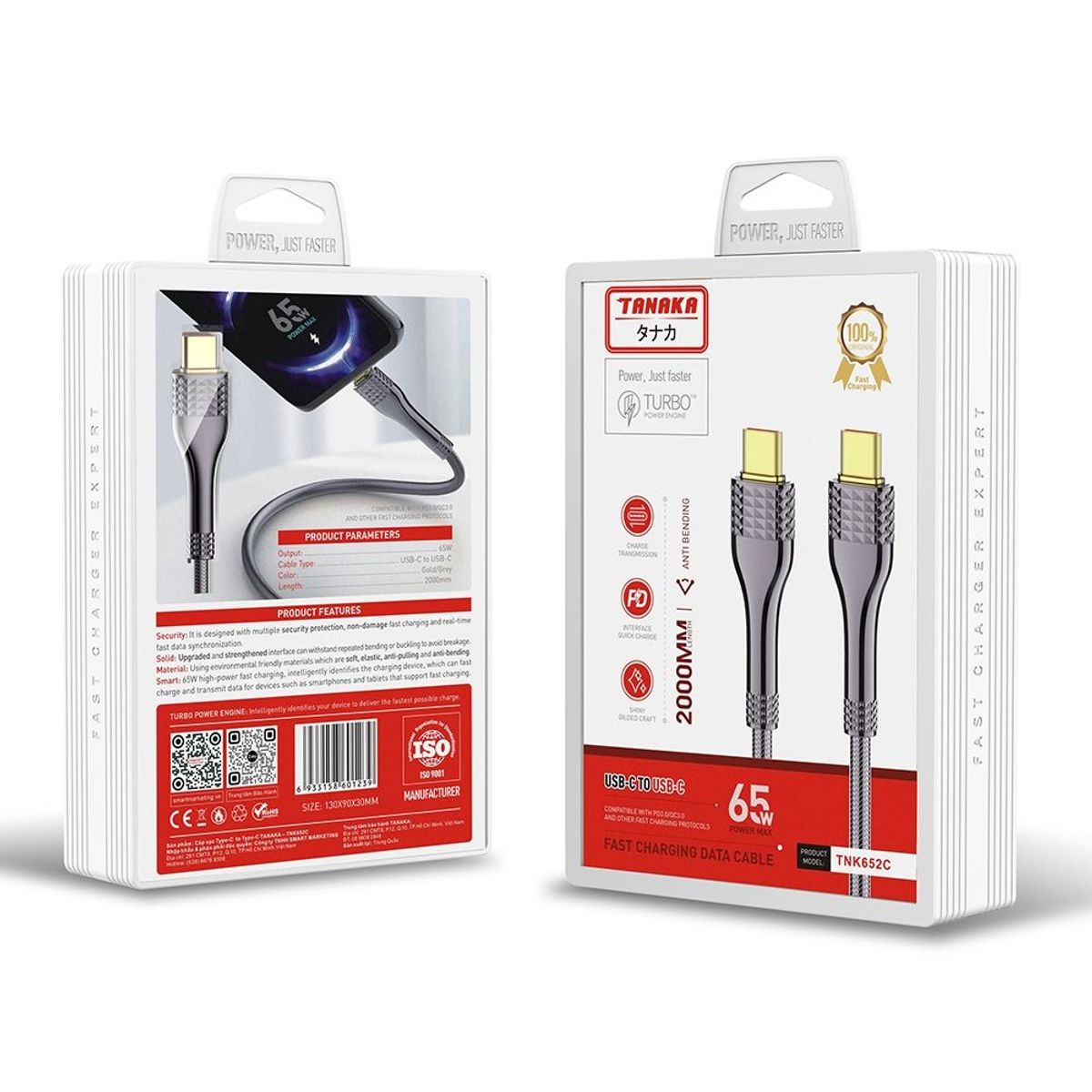 Cáp sạc Tanaka - TNK652C