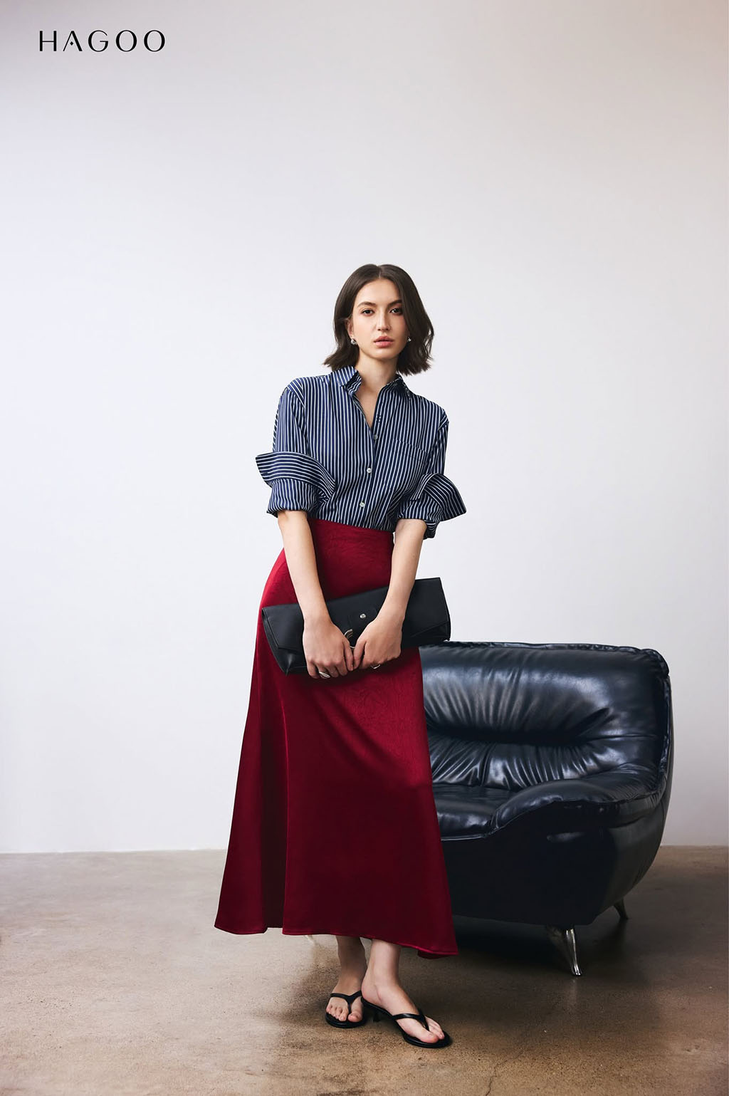 Skirt ekor ikan sutera
