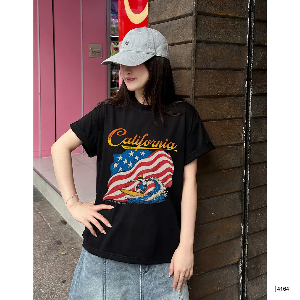 Áo thun boxy nam nữ street style California Miucho 4164_thumbnail_4