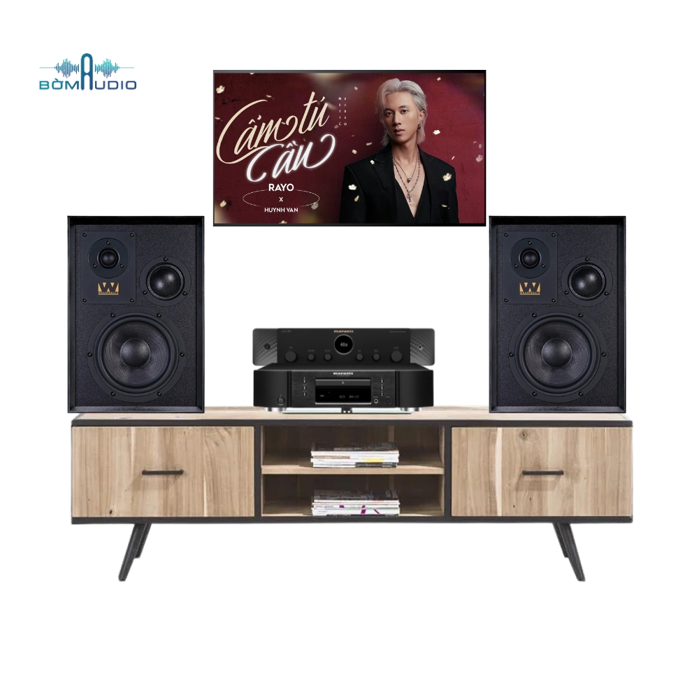 Combo Amply MARANTZ STEREO 70S + Đầu CD MARANTZ CD5005 + Loa WHARFEDALE SUPER DENTON – MAW7_thumbnail_1
