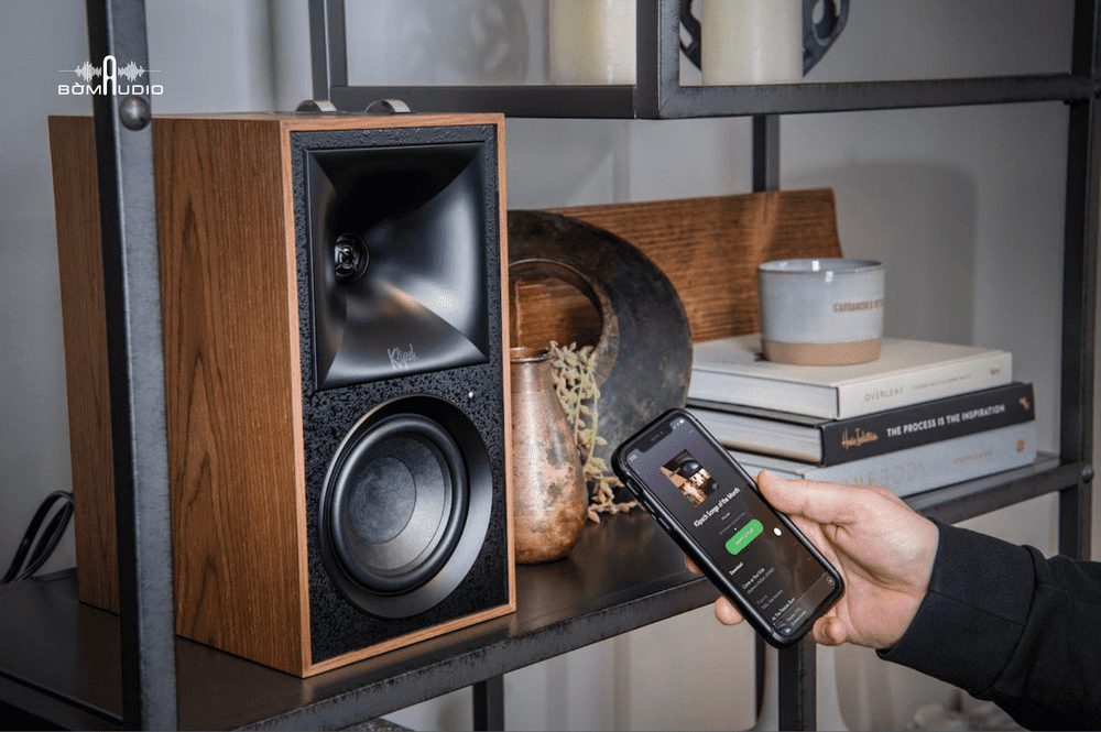 Loa Bluetooth Klipsch The Fives: Kết nối Bluetooth nhanh chóng