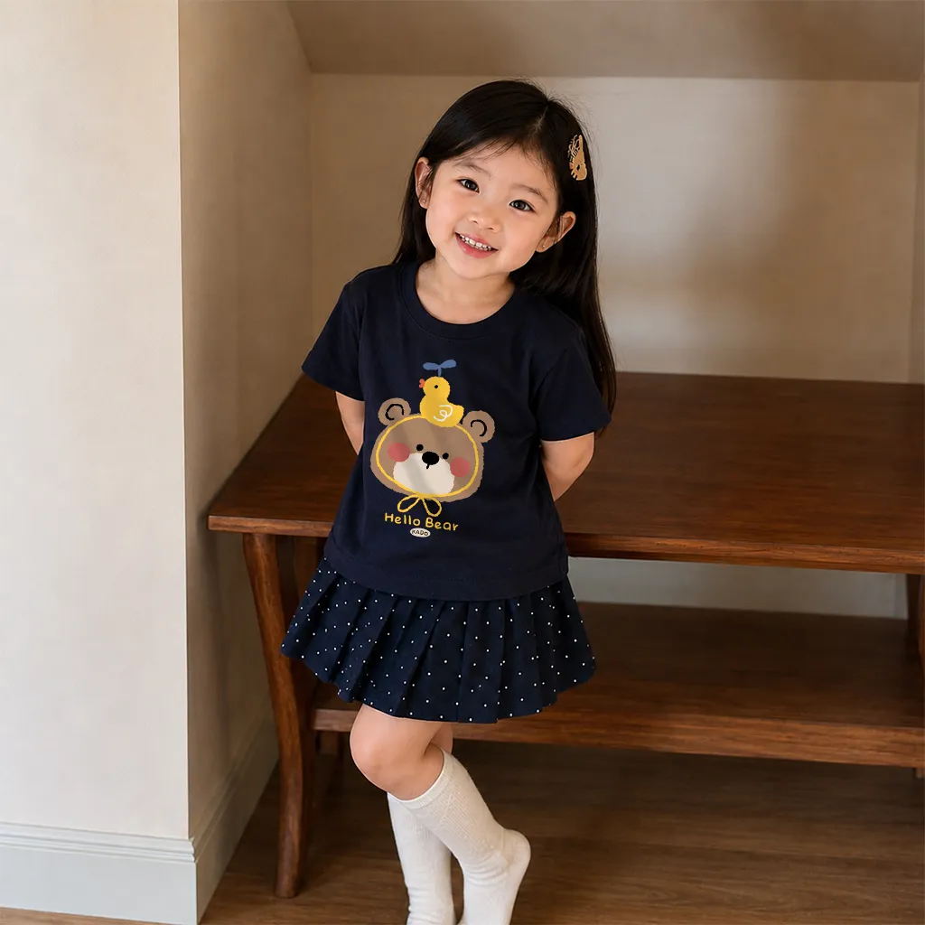 Áo thun bé trai bé gái Gấu Teddy đáng yêu Kado 4002_thumbnail_5