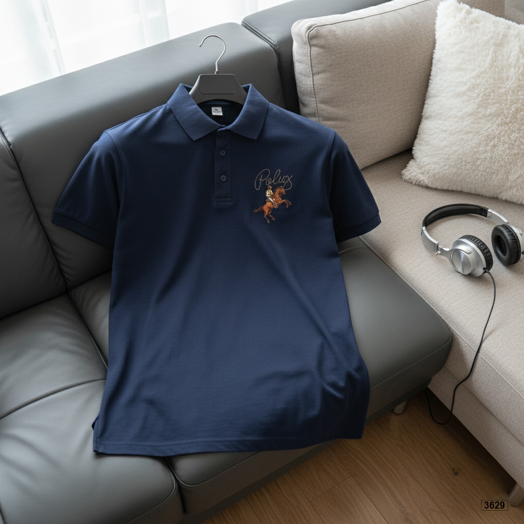 Áo polo nam cá sấu form vừa thiết kế basic dễ mặc Polux 3629_thumbnail_6