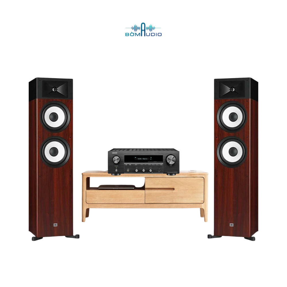 Combo Nghe Nhạc Amply DENON DRA-800H + Loa Cột JBL STAGE A190 - B151A_thumbnail_0