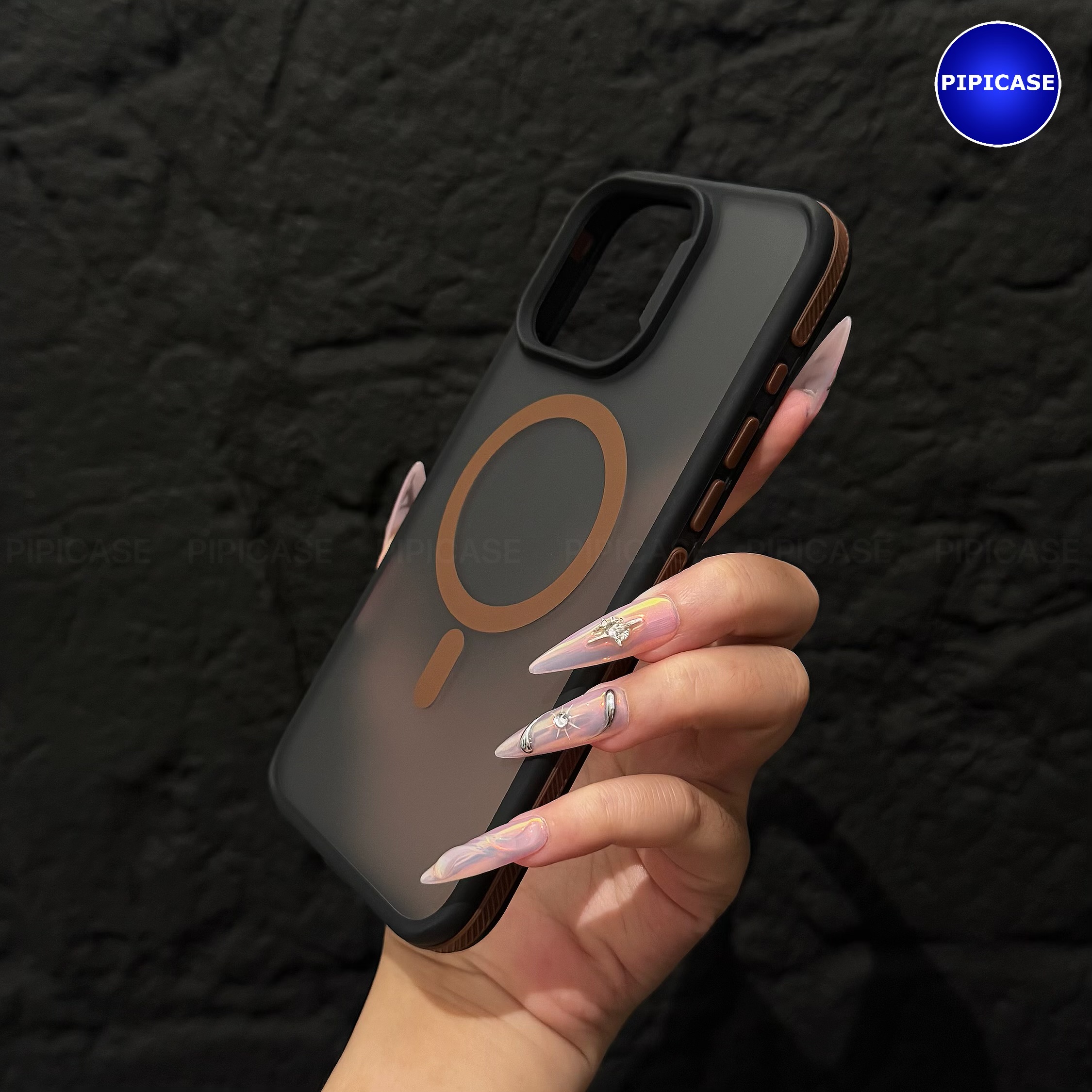 Ốp Lưng iPhone 15 Pro Max - Map - Nâu_thumbnail_4