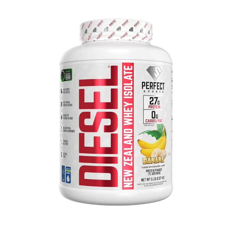 Perfect Sports Diesel New Zealand Whey Isolate, 5 Lbs
