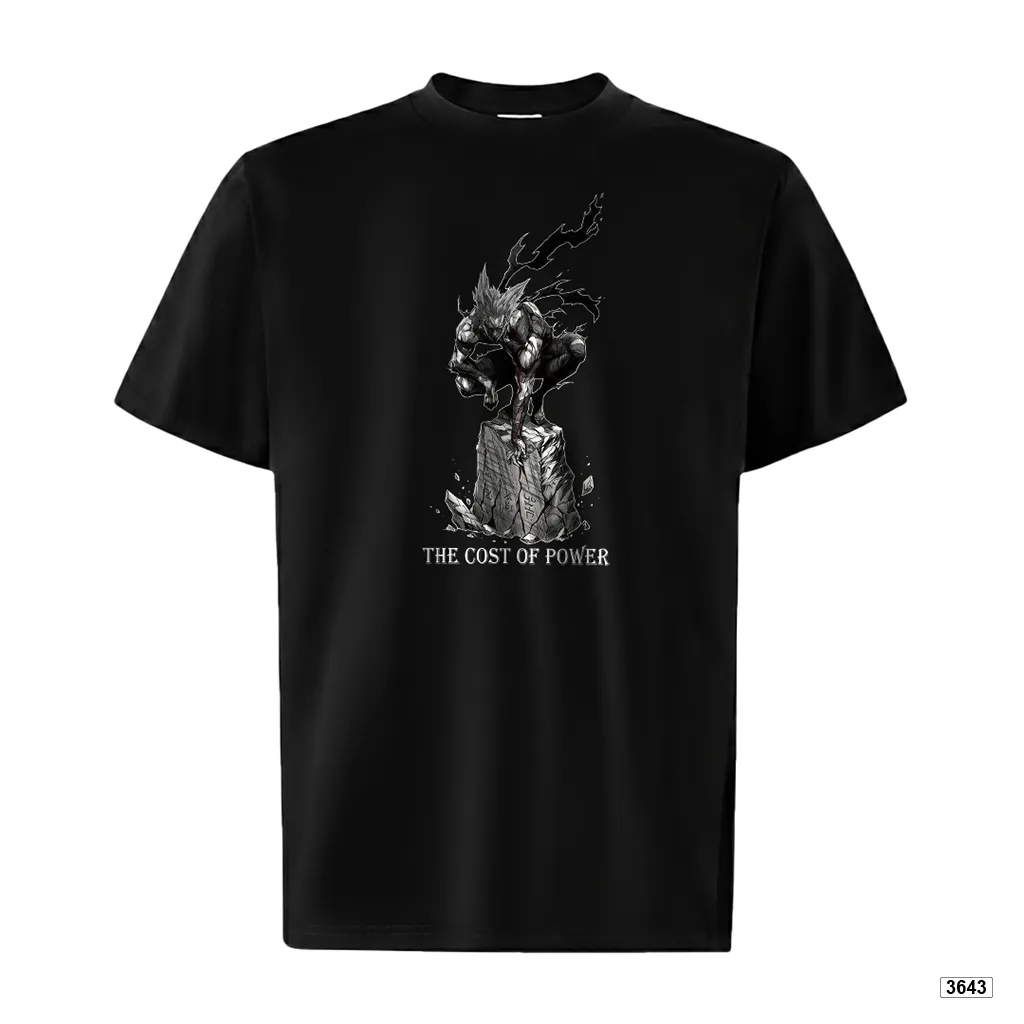 Áo thun nam form rộng The cost of power TeePrint 3643_thumbnail_8