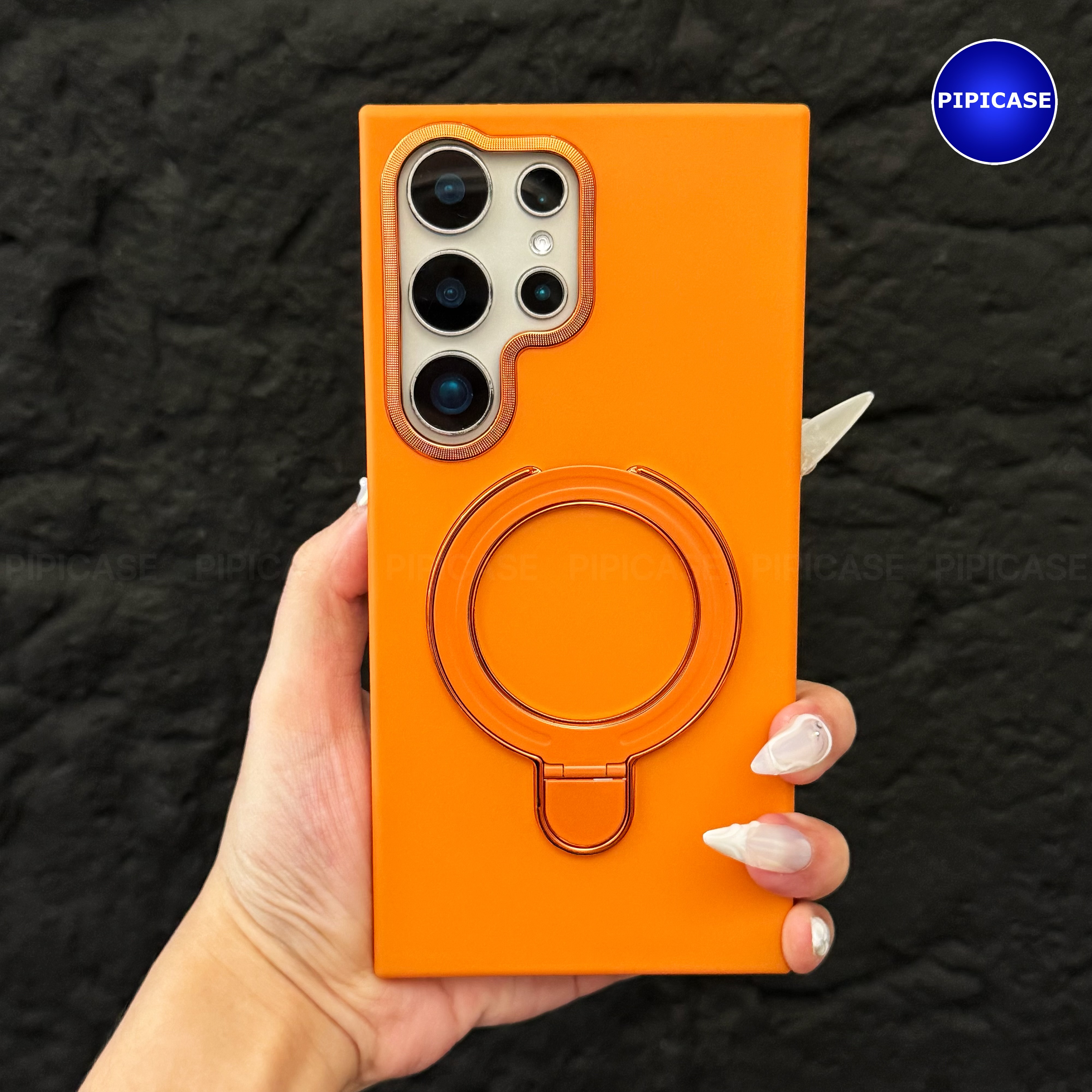 Ốp Lưng Samsung S23 Ultra 5G - Titan Force - Cam