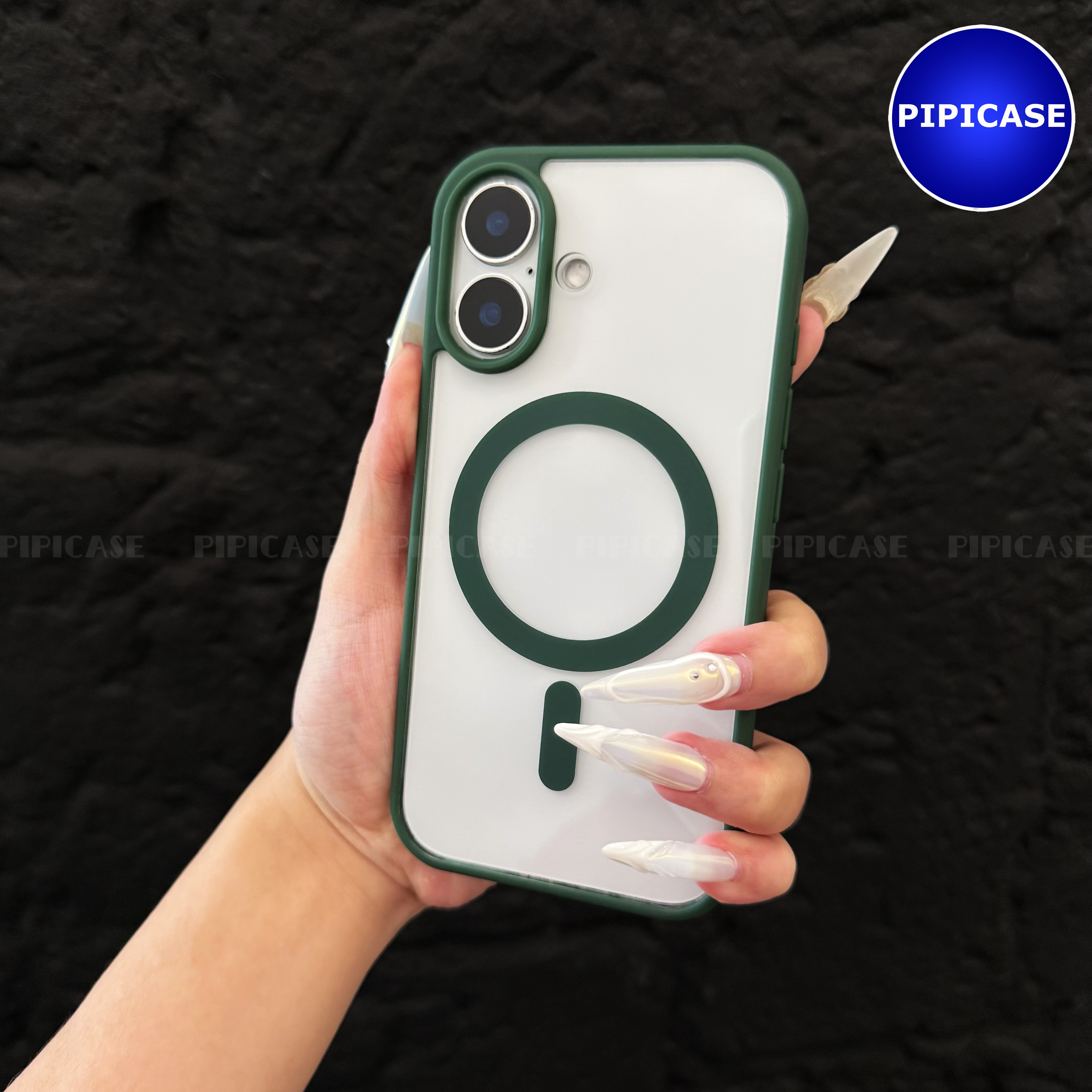 Ốp Lưng iPhone 16 Plus - Chic - Xanh Lá_thumbnail_4