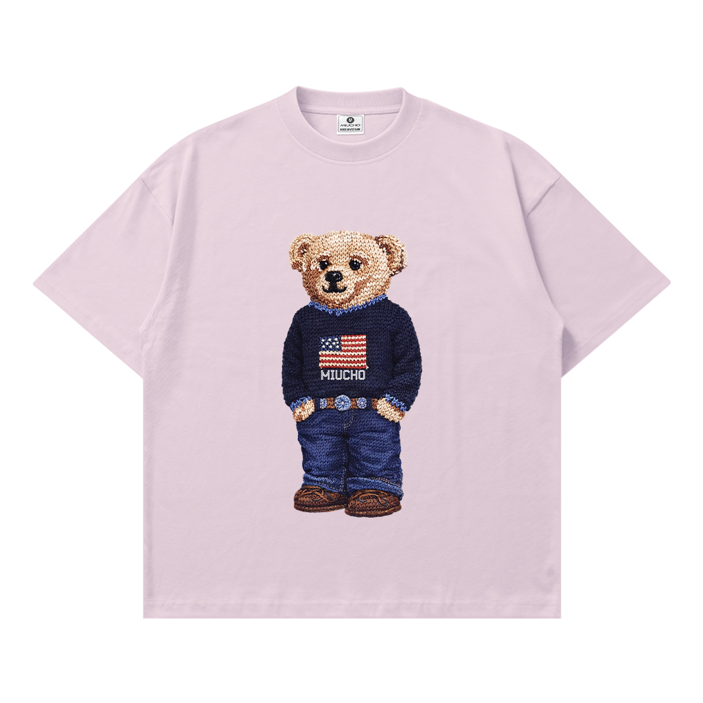 Áo thun boxy nam nữ Teddy đứng form Miucho 3460_thumbnail_16