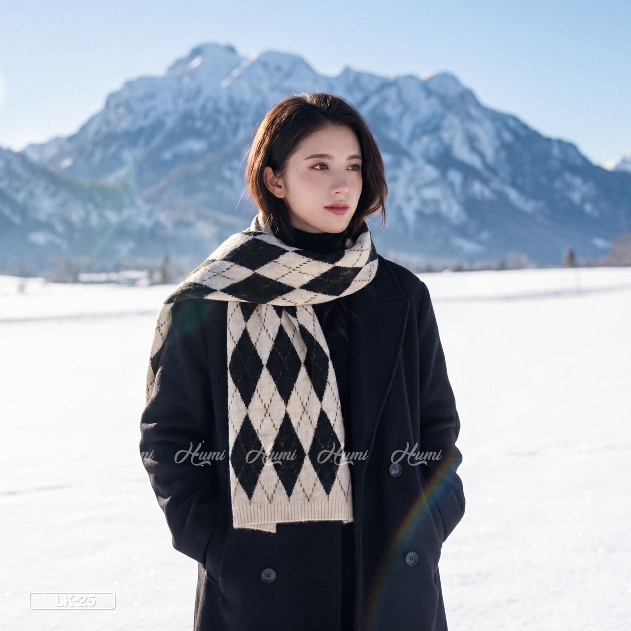 KHĂN LEN HỌA TIẾT ARGYLE (LK45-25)_thumbnail_3