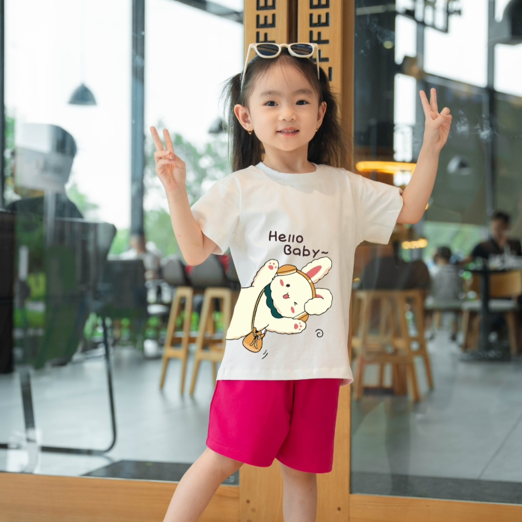 [XẢ KHO SIZE 130] Bộ đồ cho bé gái nhiều mẫu - Quần áo bé gái  từ 22-26kg - Loza Kids XB005_thumbnail_3