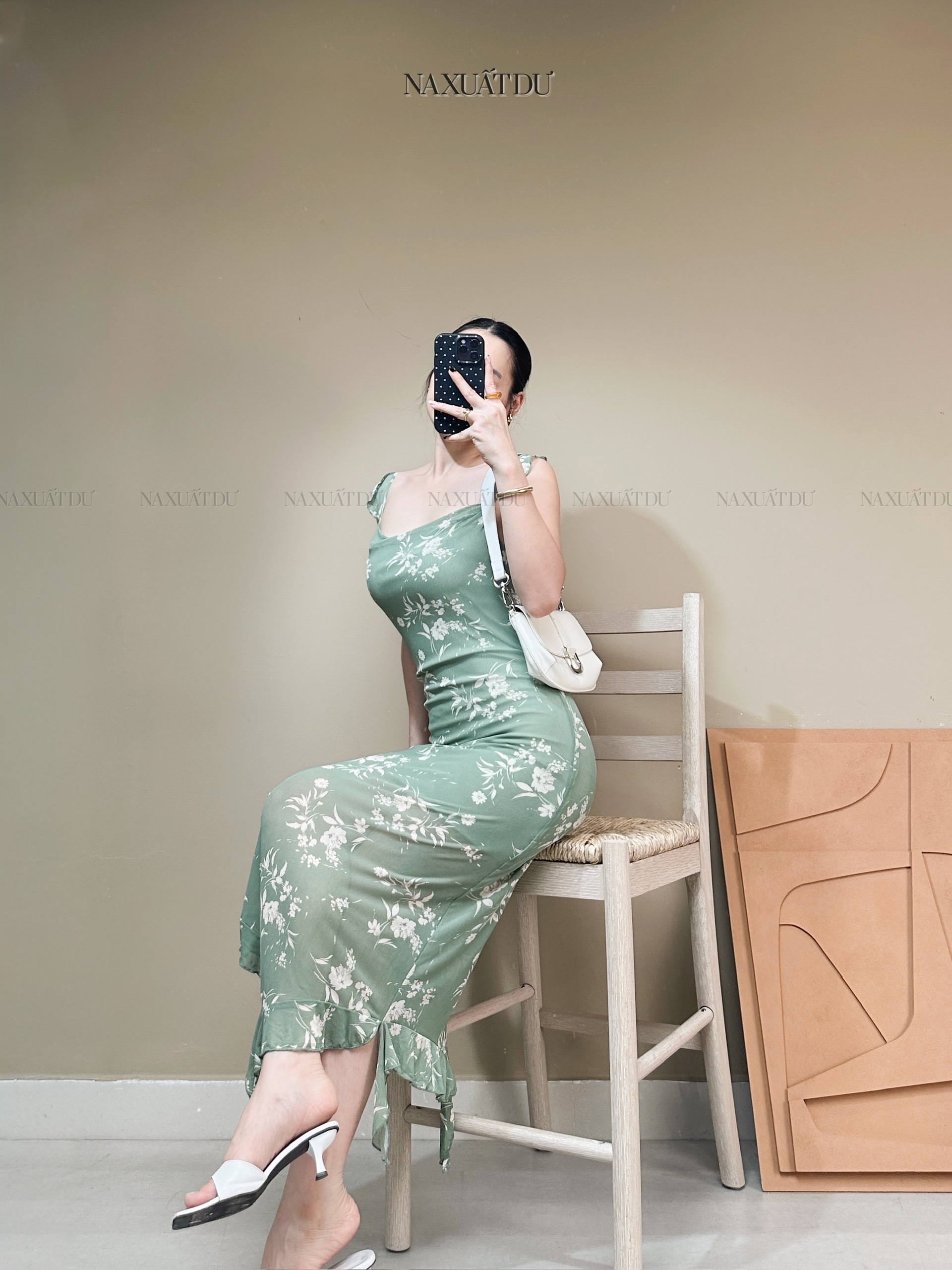 Đầm 2 dây  - D103 (SALE)_thumbnail_4