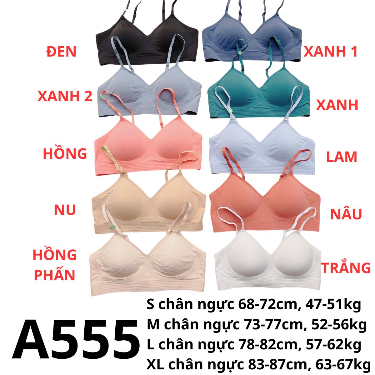 A555- Áo ngực Su- SO