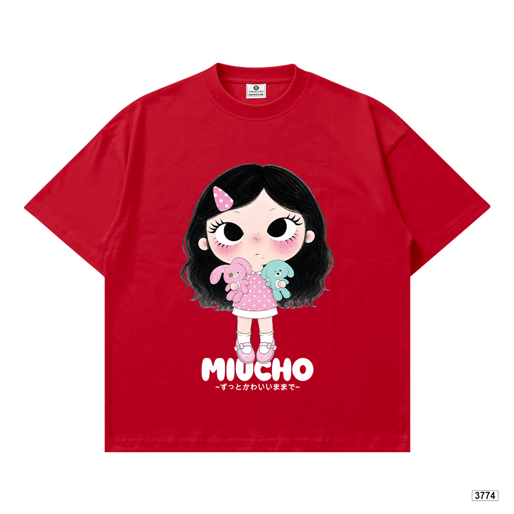 Áo thun boxy Cute Doll Chibi hot trend phong cách Hàn Quốc Miucho 3774_thumbnail_13