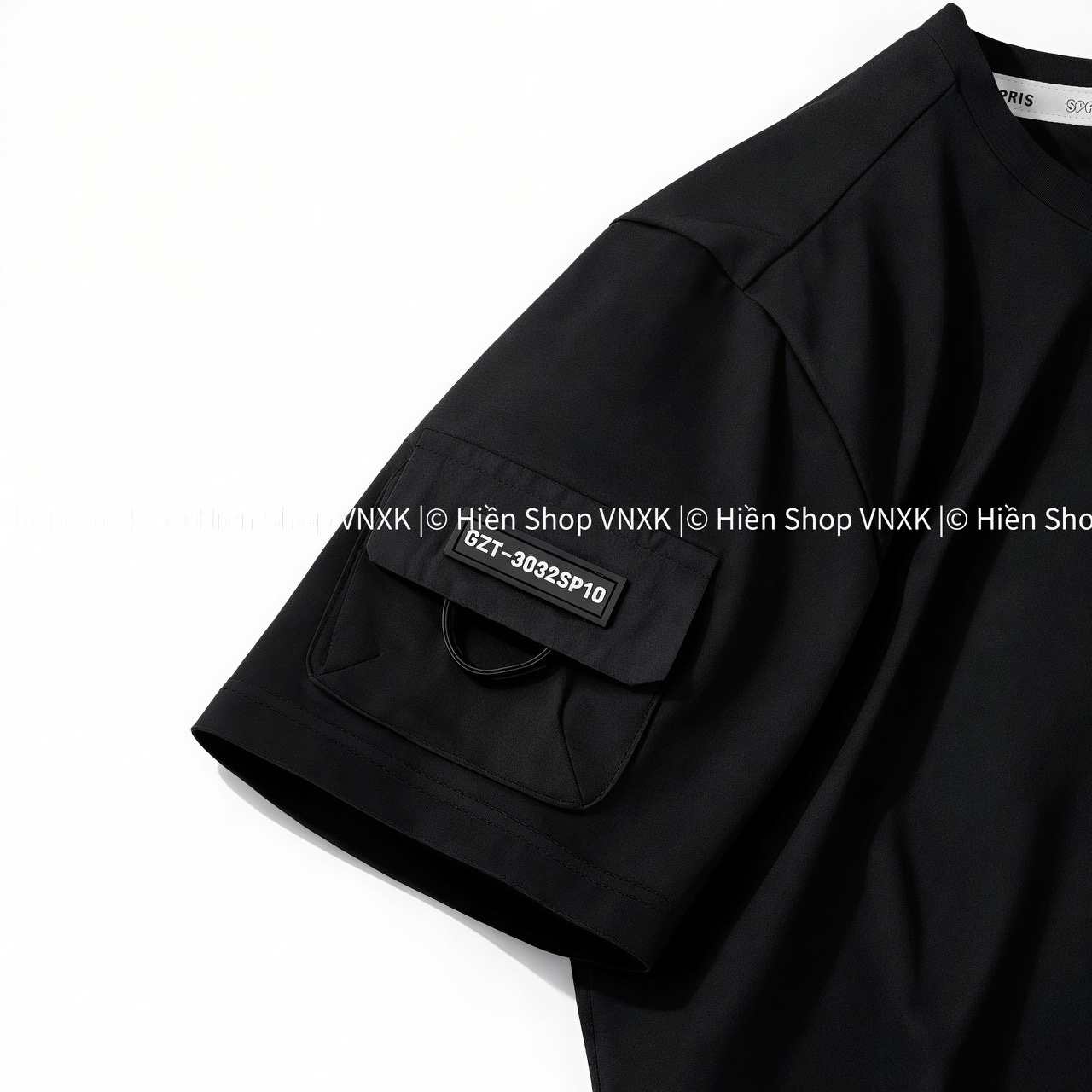 Áo thun xuất hàn màu đen
