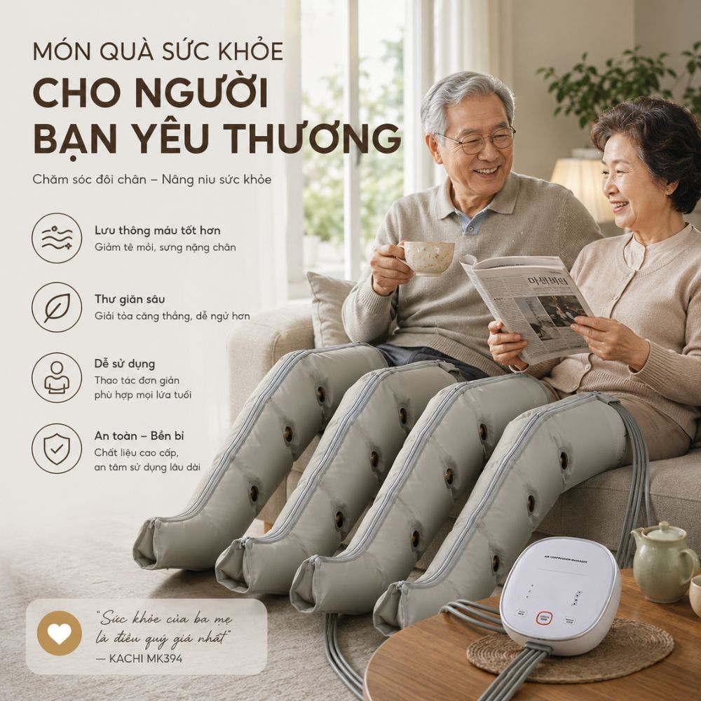Máy nén ép trị liệu suy giãn tĩnh mạch chân Kachi MK394_thumbnail_13