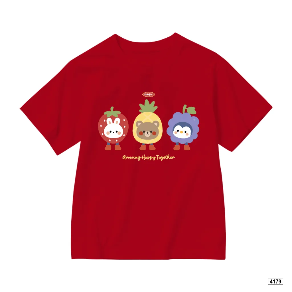 Áo thun bé trai bé gái trái cây mix thú cưng Kado 4179_thumbnail_10