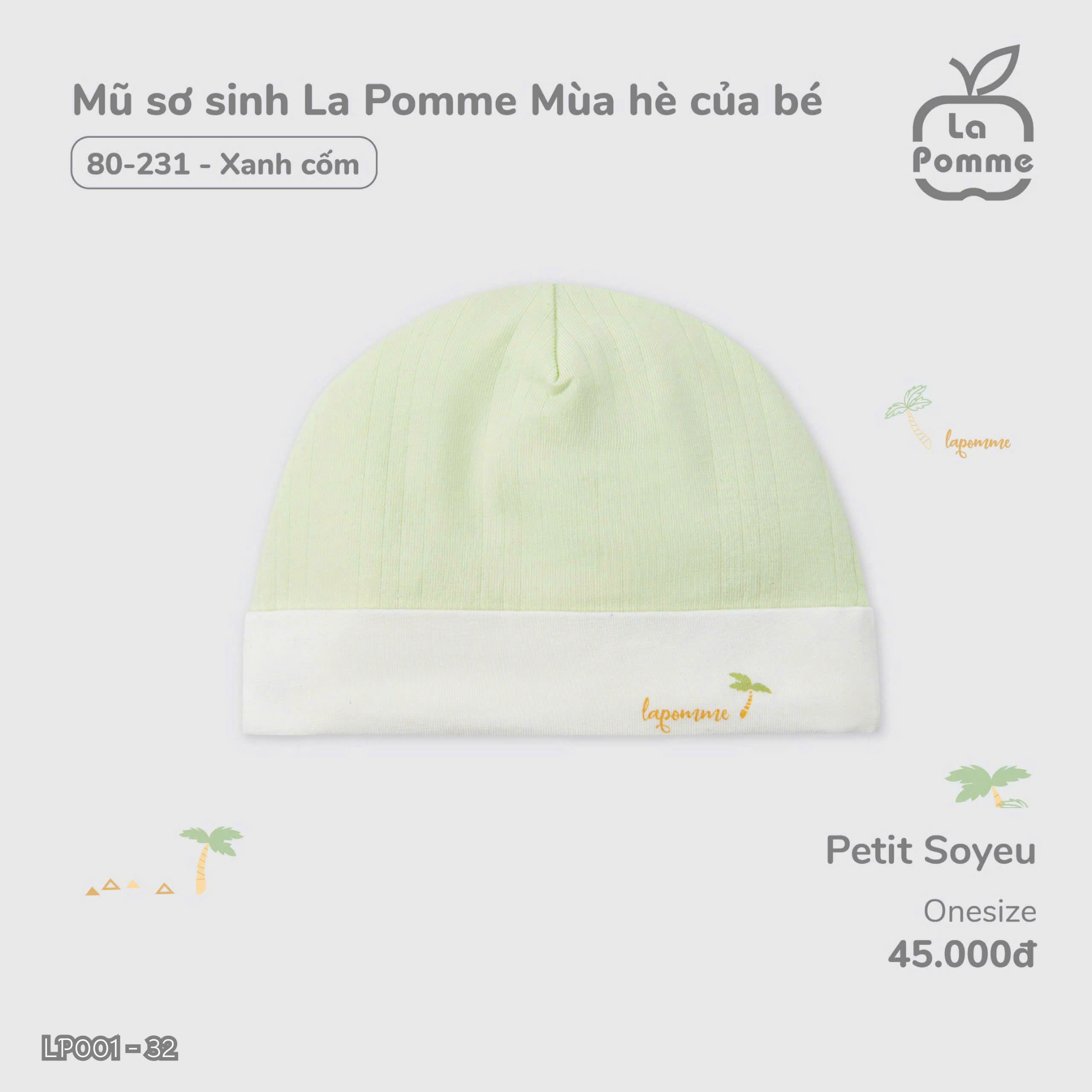 Nón sơ sinh La Pomme (new)_thumbnail_12
