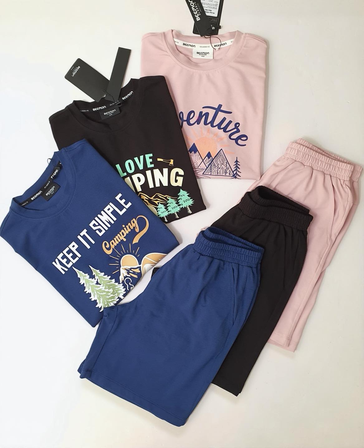 34  BỘ CỘC BEEMON IN CHỮ + NÚI BEEMON