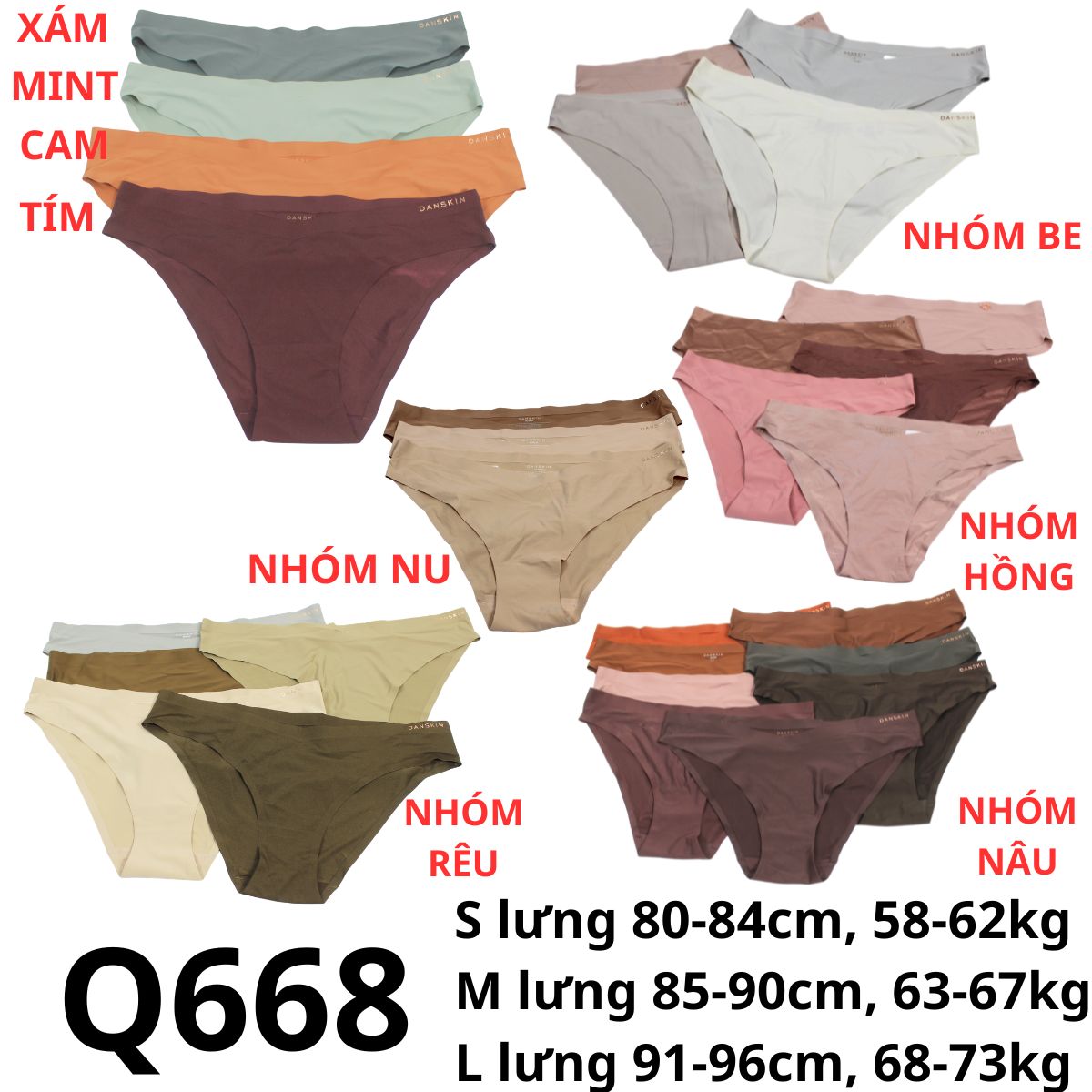 Q668- Quần chip DSK