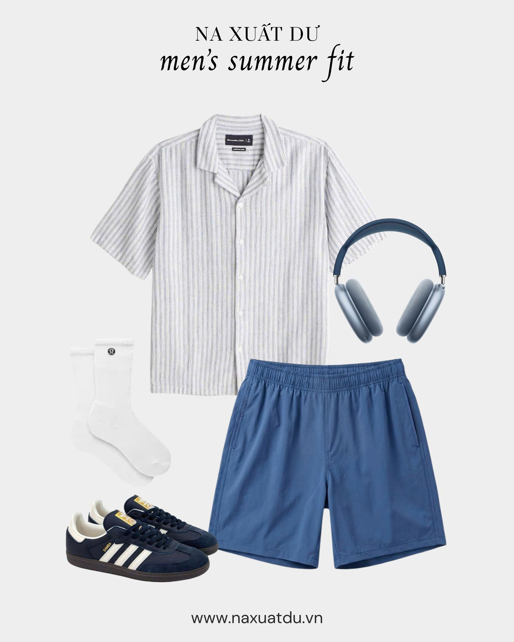 Set 2 quần short gió  