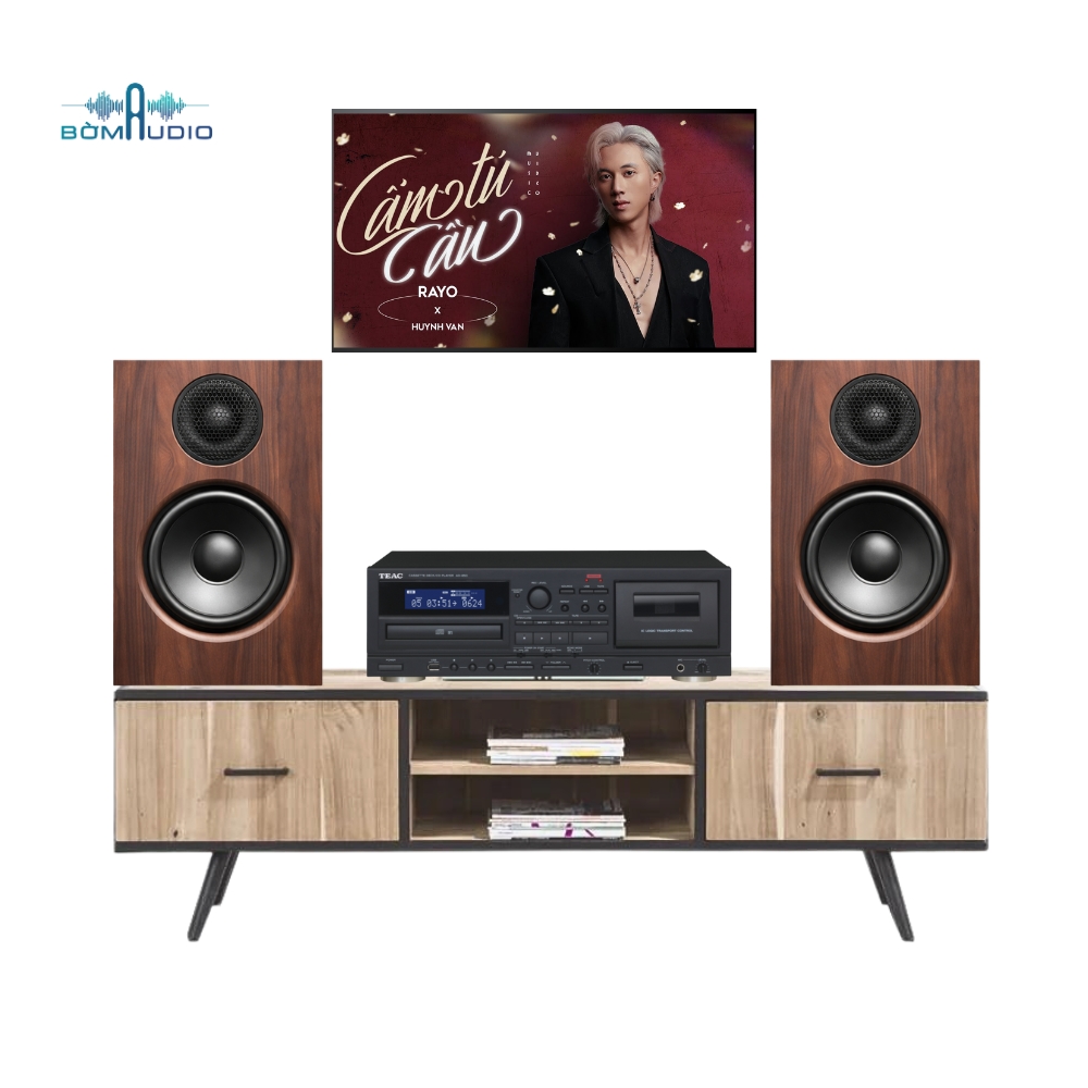 Combo Đầu CD/Cassette  TEAC AD-850-SE + Loa Bookshelf AUDIO PRO A28 – TK3_thumbnail_1