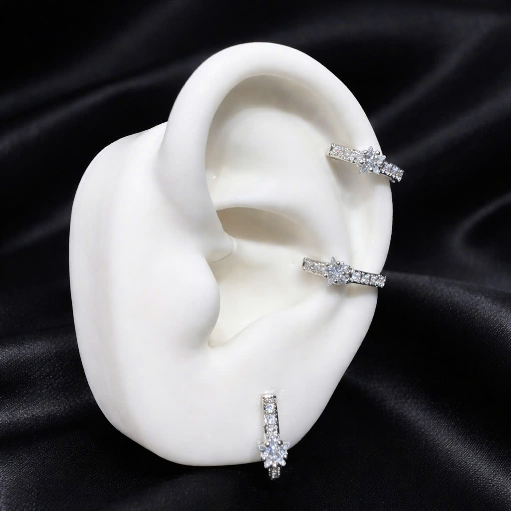 Khuyên vòng kiểu nửa vòng đá sao trắng 8mm_thumbnail_2