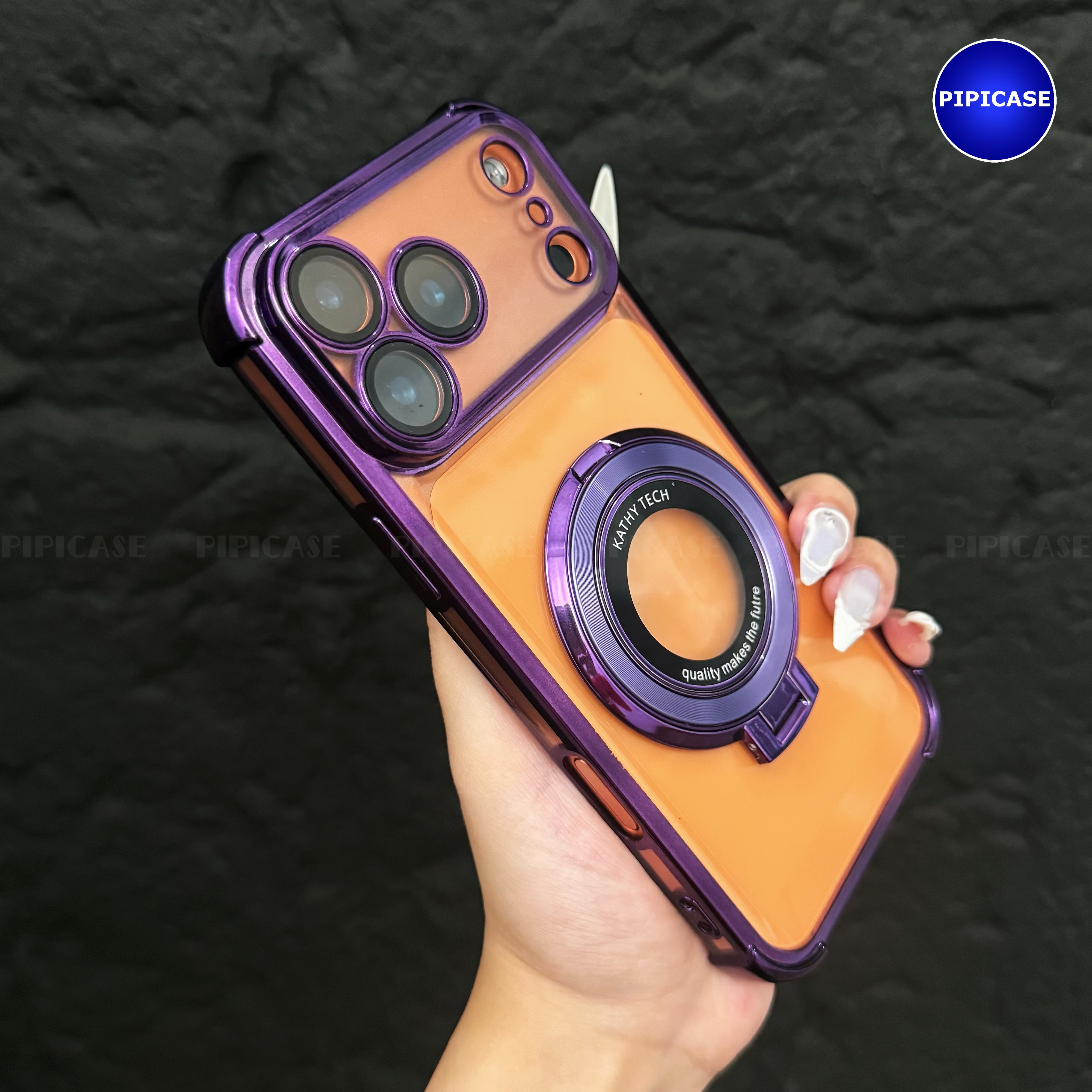 Ốp Lưng iPhone 17 Pro - Ven - Tím_thumbnail_20