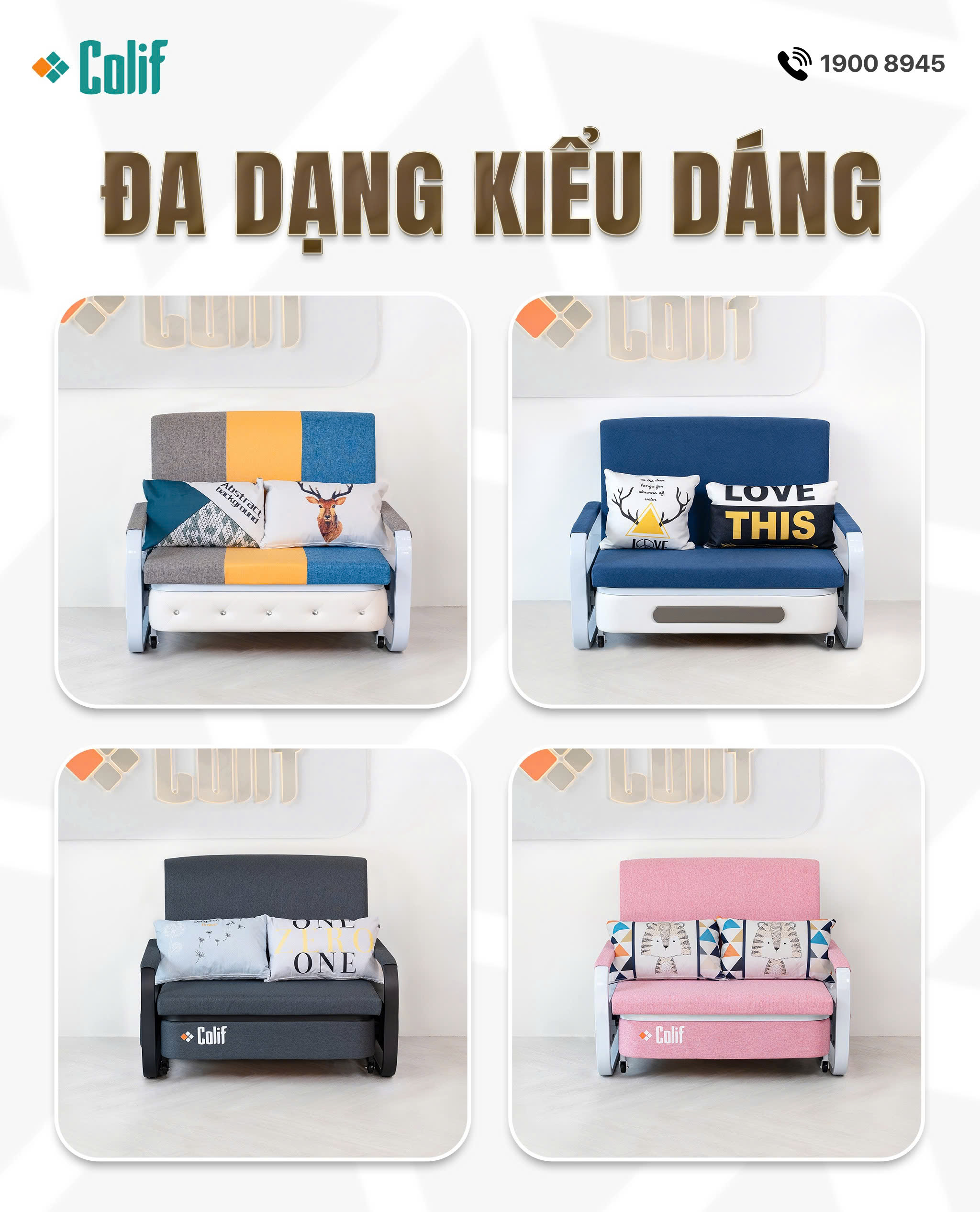 Top 5 mẫu sofa giường đa năng bán chạy nhất hiện nay