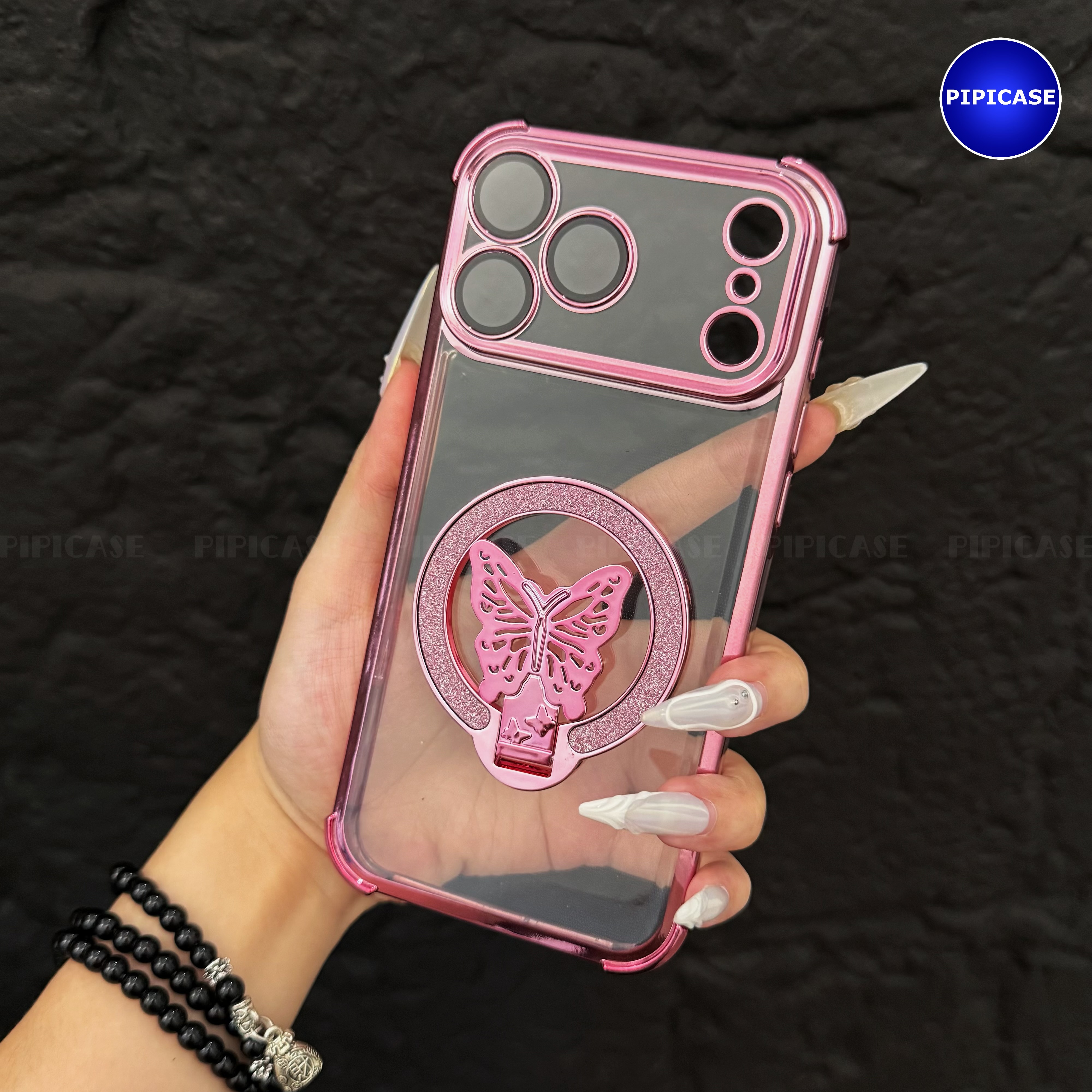 Ốp Lưng iPhone 17 Pro Max - MO - Hồng