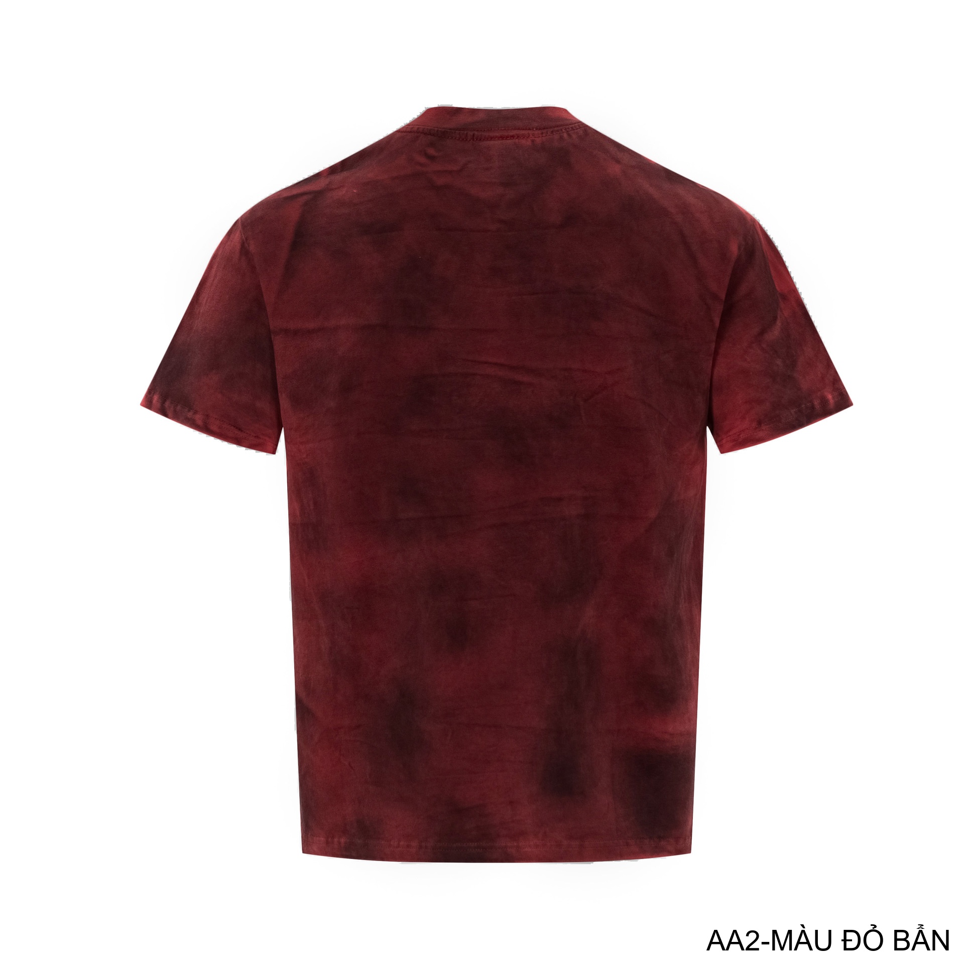 AA2 - Áo thun nam cổ tròn tay ngắn phong cách retro streetwear, chất cotton mềm, dáng rộng, màu Xanh Bẩn & Đỏ Bẩn_thumbnail_14